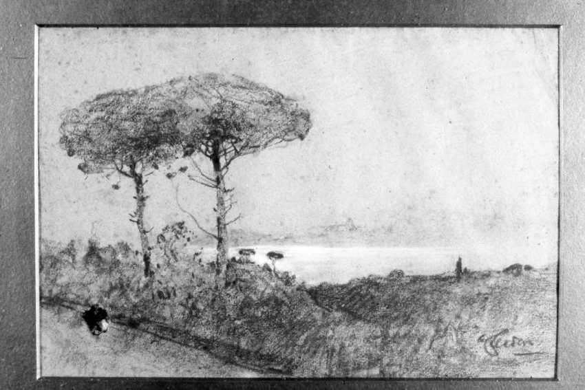 Paesaggio lacustre - Museo Civico, Castello